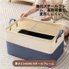スチールフレーム衣類収納 大容量 折りたたみ式 角度別写真