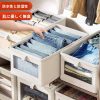 コットンリネン収納ボックス 窓付き 厚手生地 メイン画像