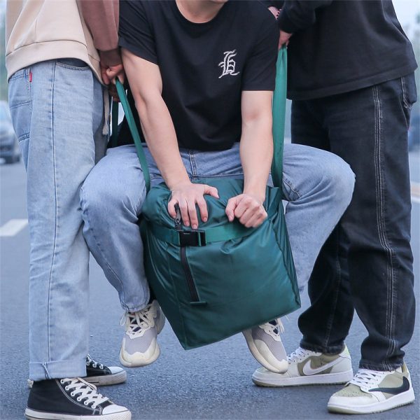 オックスフォード布製ラゲッジバッグ 大容量 旅行用 角度別写真